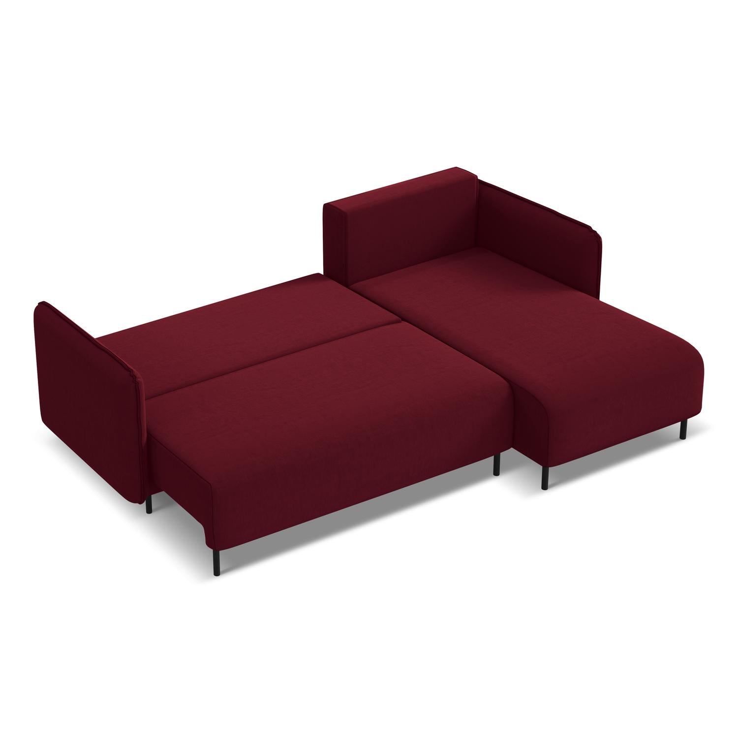 Riviera - Davis - Burgundowy / Prawy