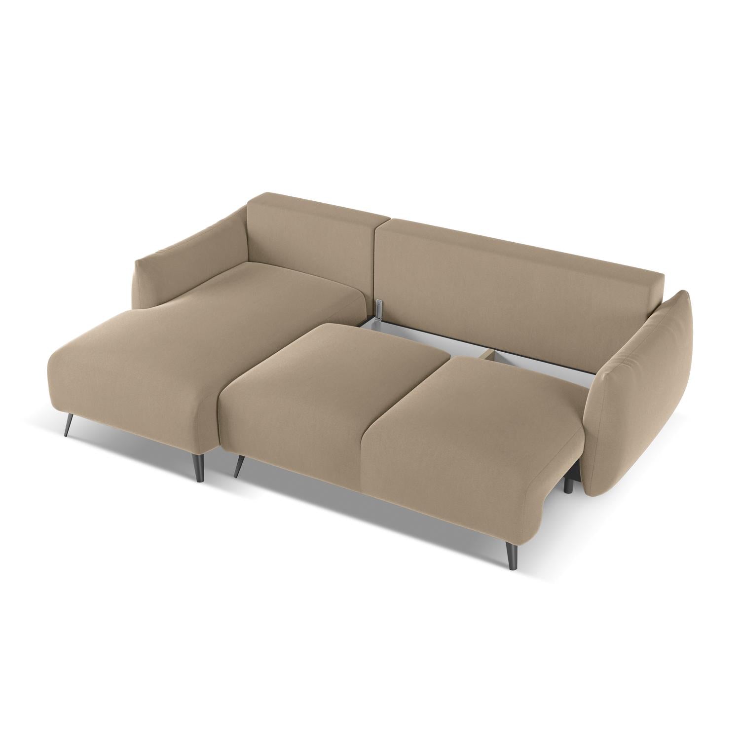 Riviera - Davis - Ciemny beż / Lewy