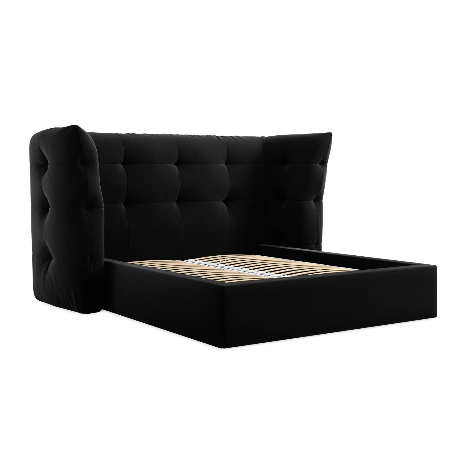 Bluvel - Fabb - Czarny - 140x200