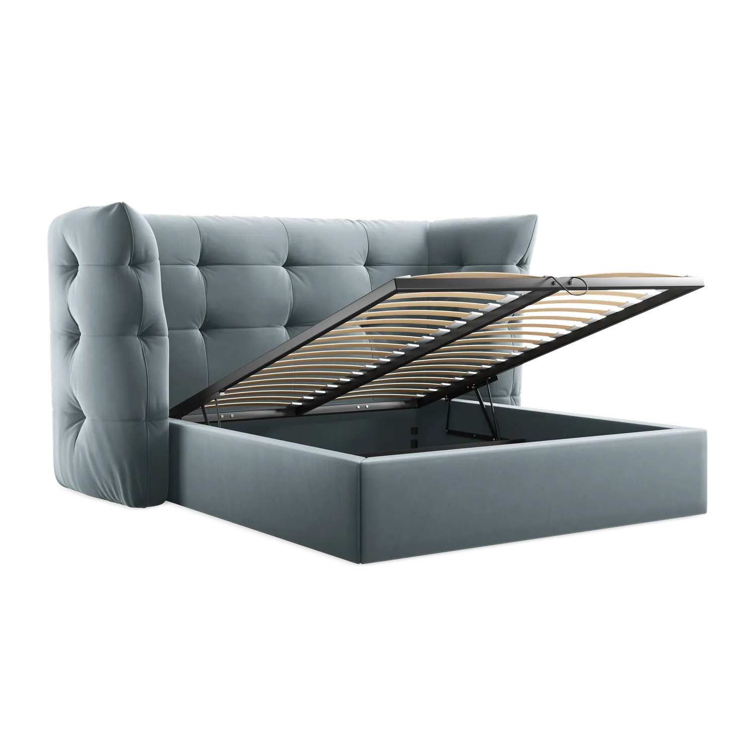 Bluvel - Fabb - Jasny niebieski - 140x200