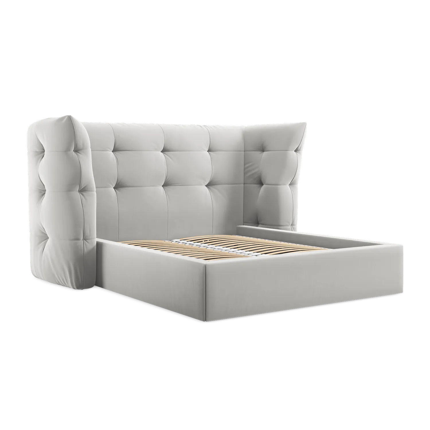 Bluvel - Fabb - Srebrny - 140x200