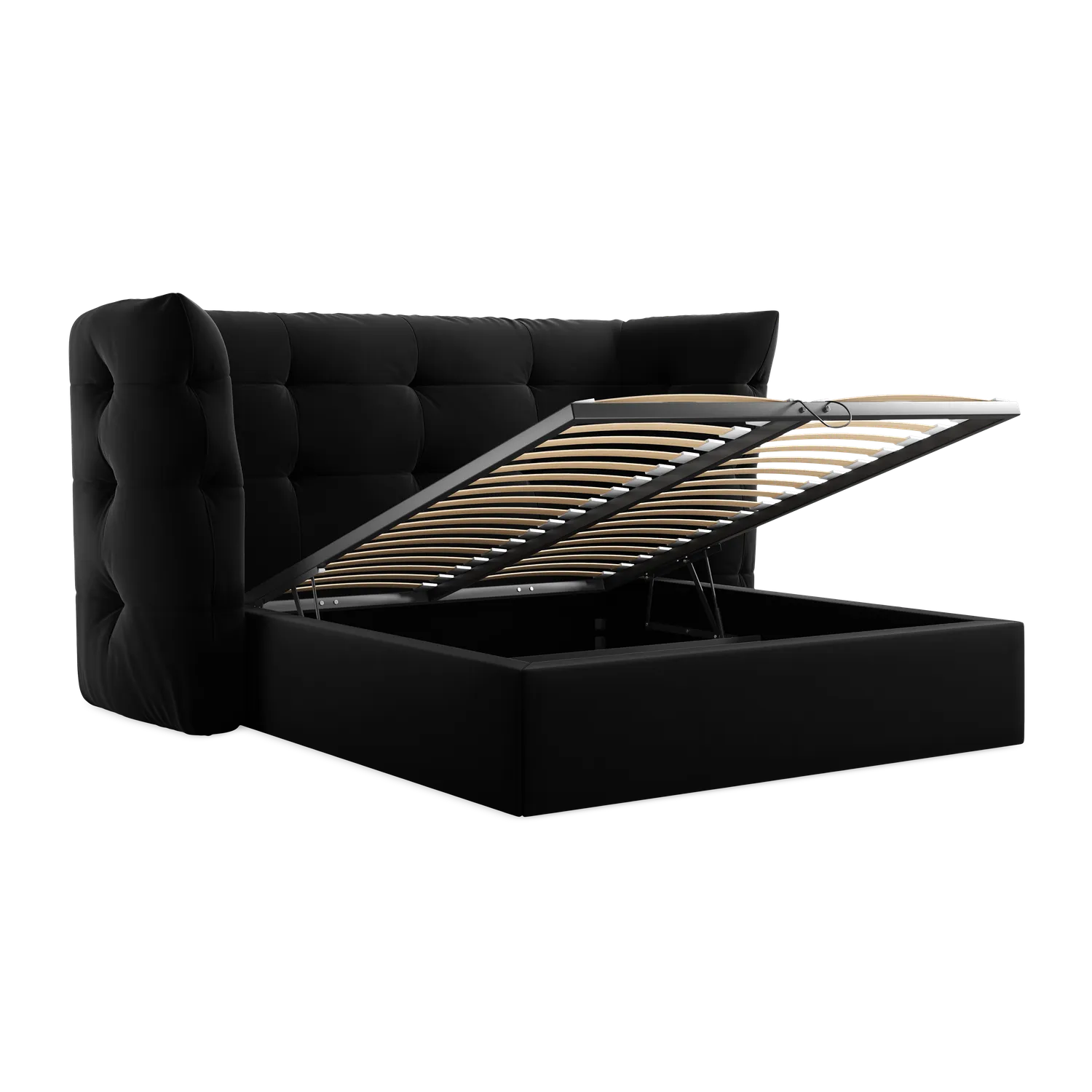 Bluvel - Fabb - Czarny - 160x200