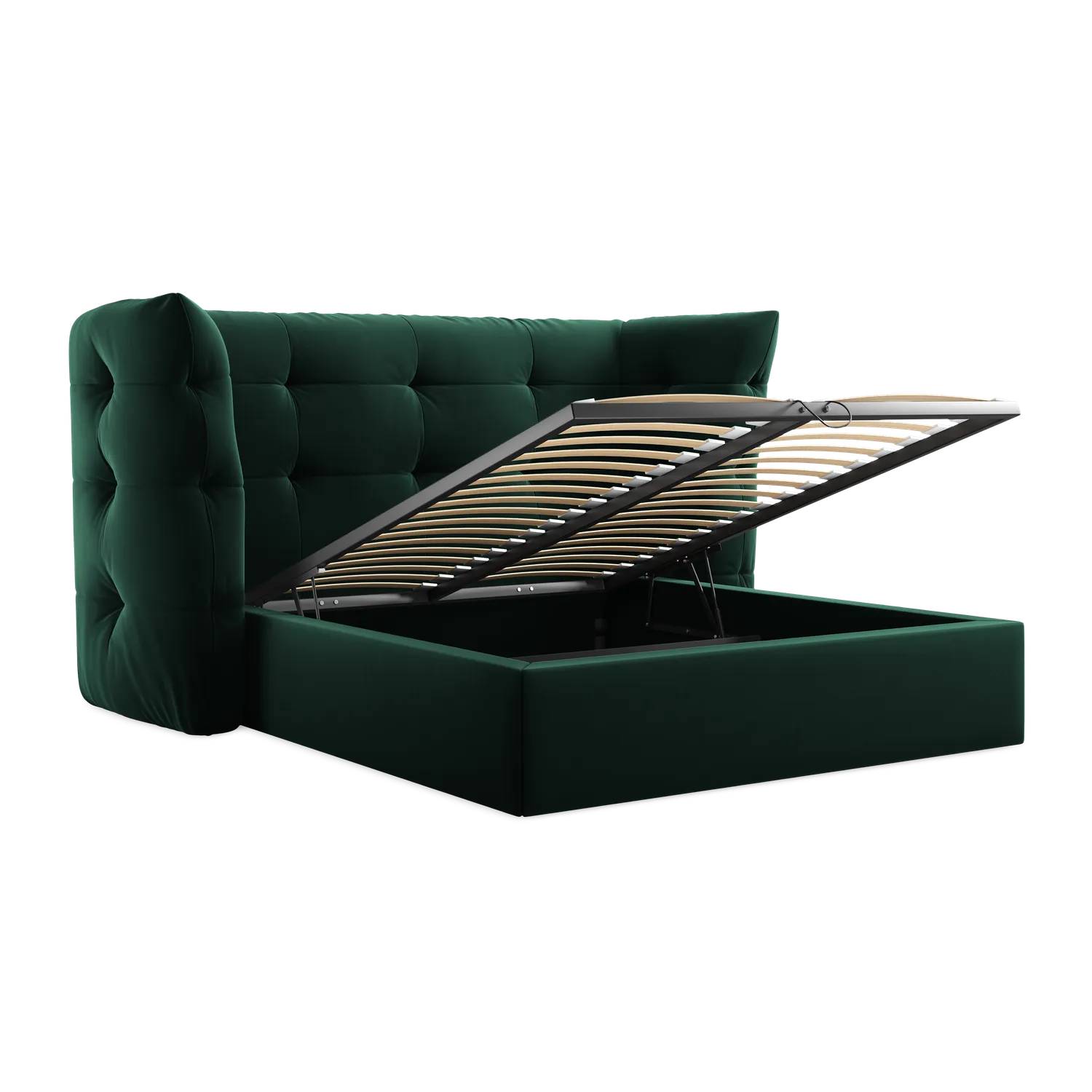 Bluvel - Fabb - Butelkowa zieleń - 160x200