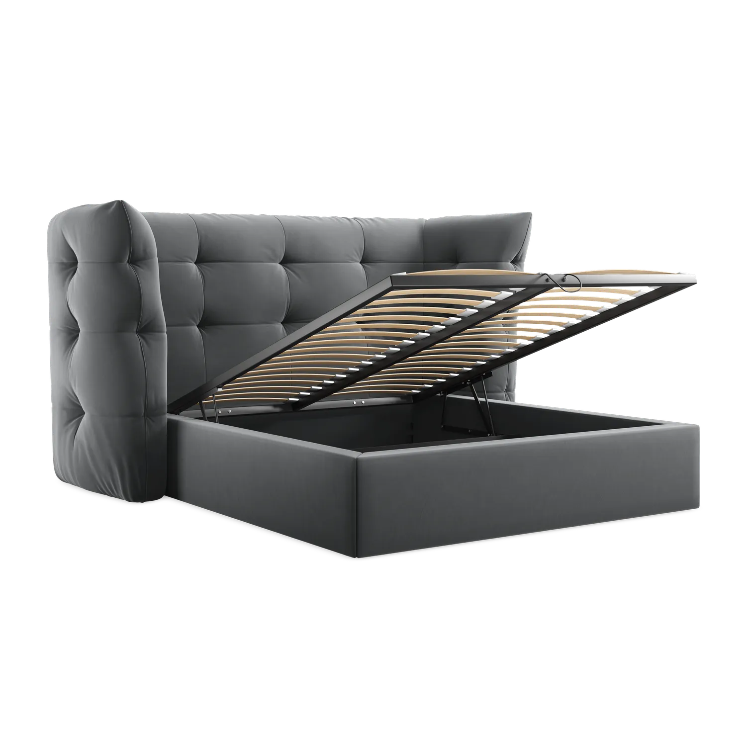 Bluvel - Fabb - Stalowy - 160x200