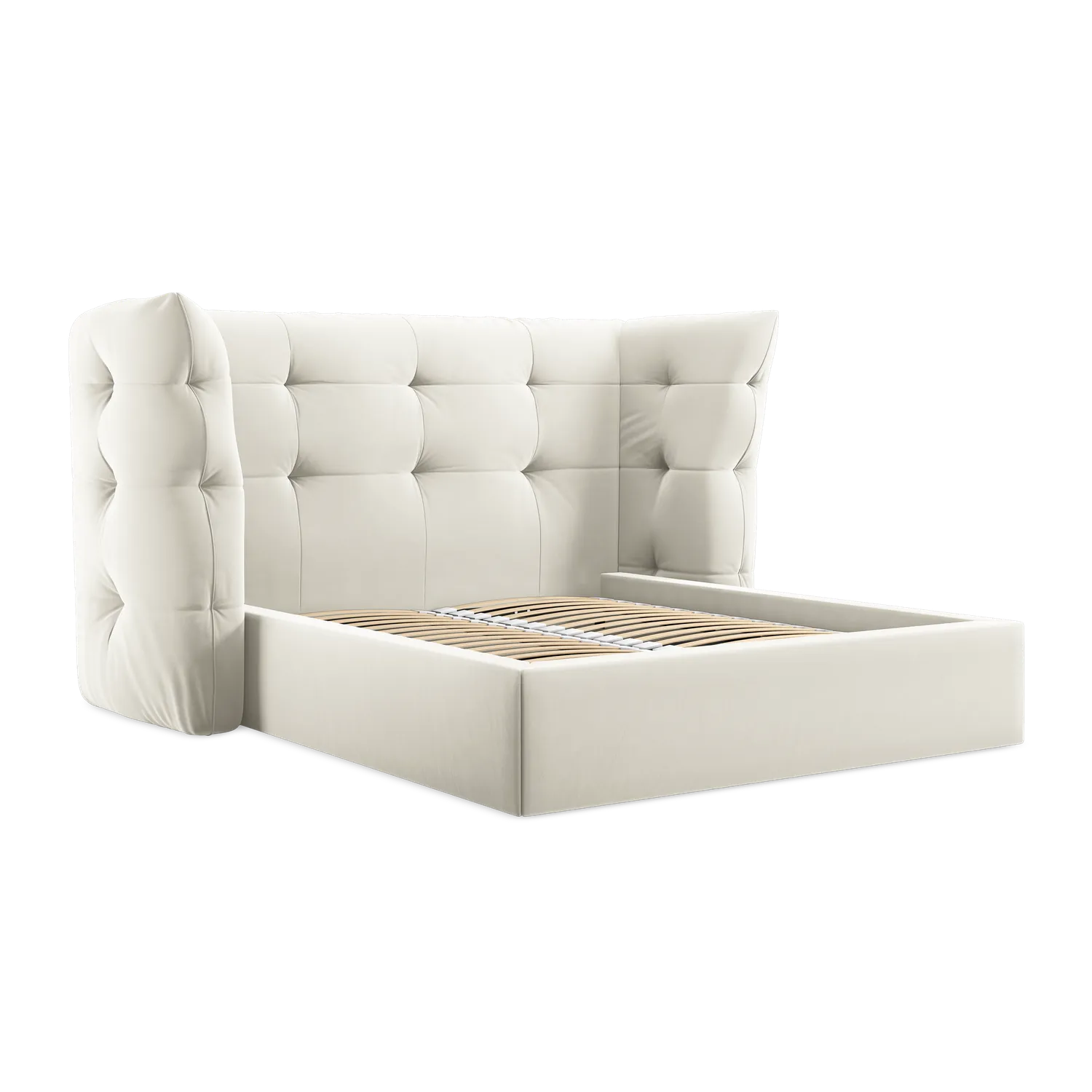 Bluvel - Fabb - Jasny beż - 180x200