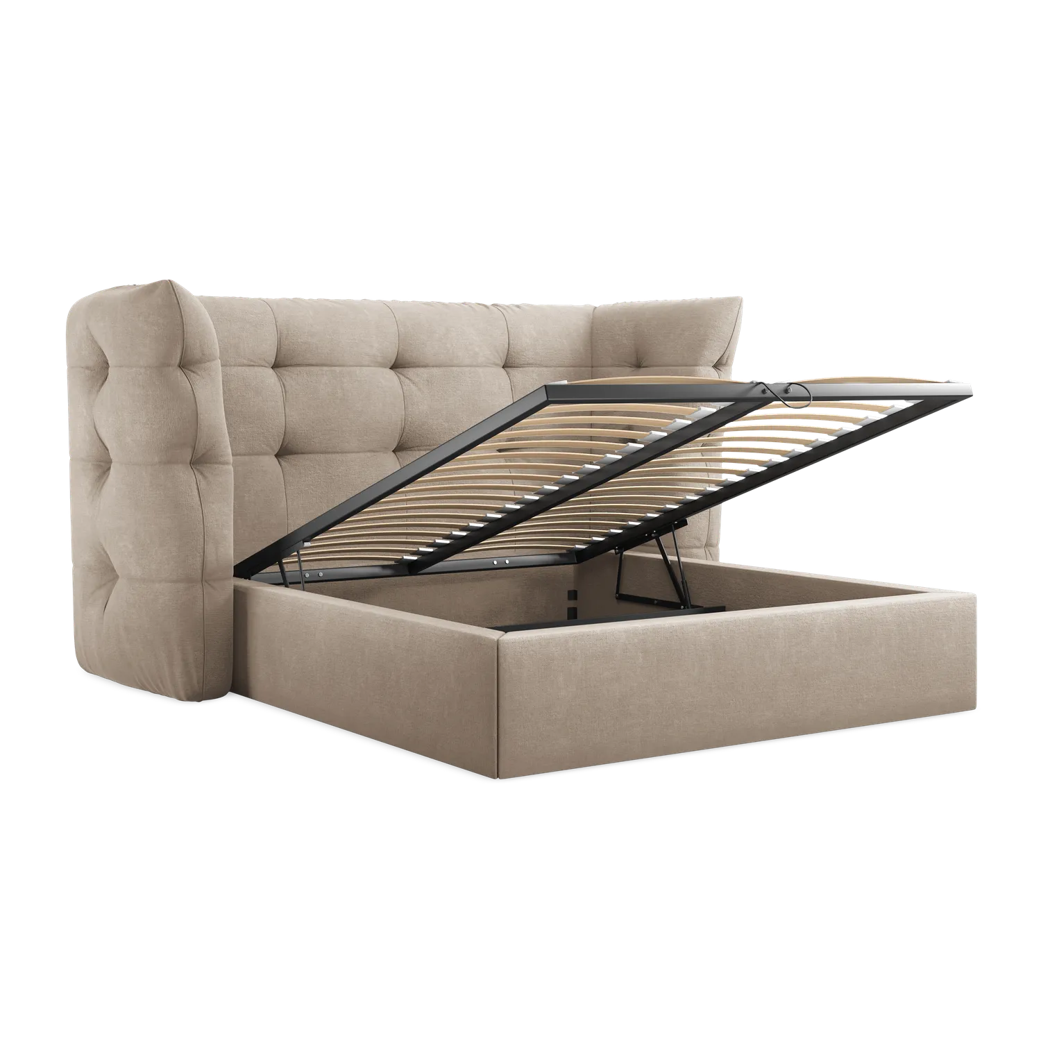 Tresor - Fabb - Ciemny beż - 180x200