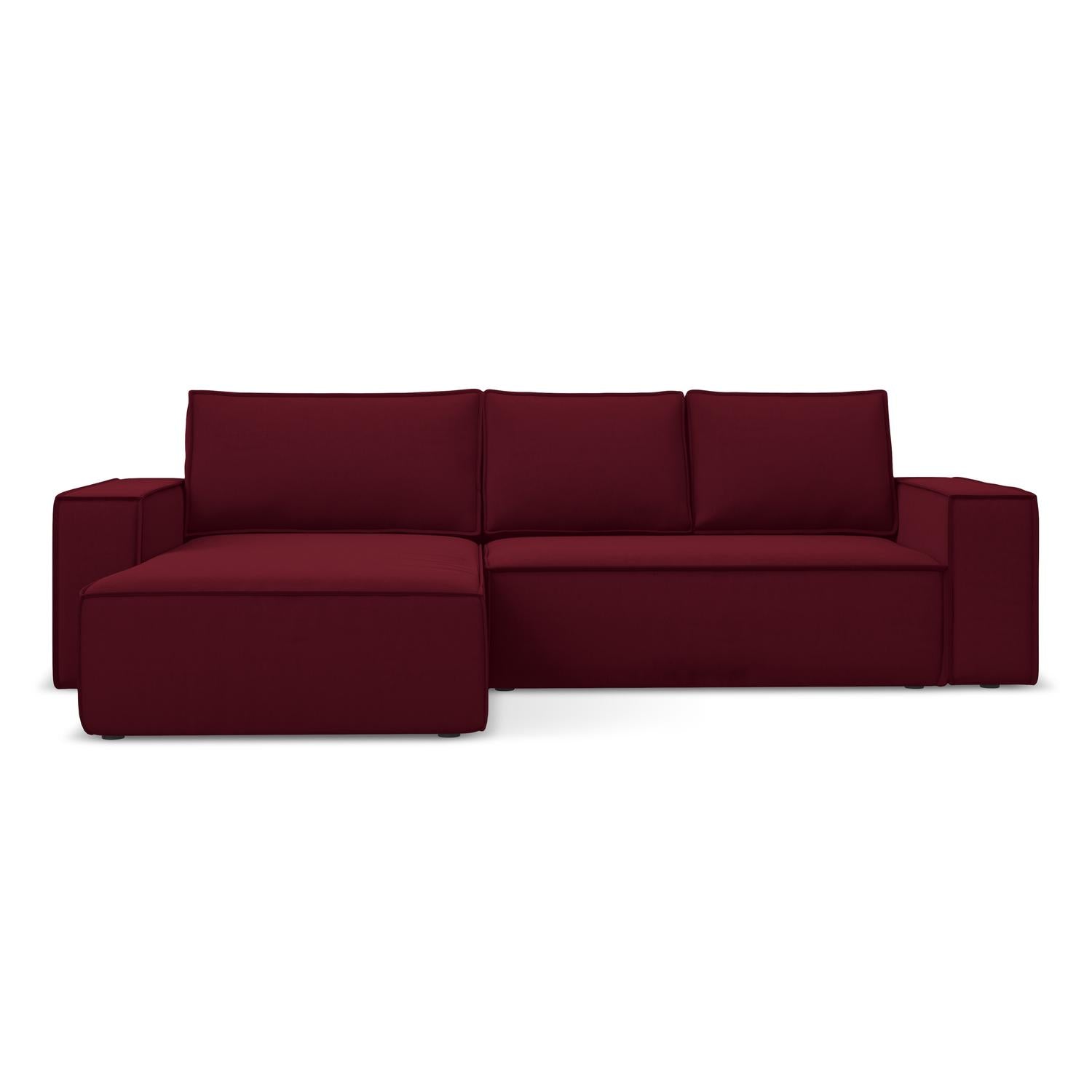 Riviera - Davis - Burgundowy / Lewy