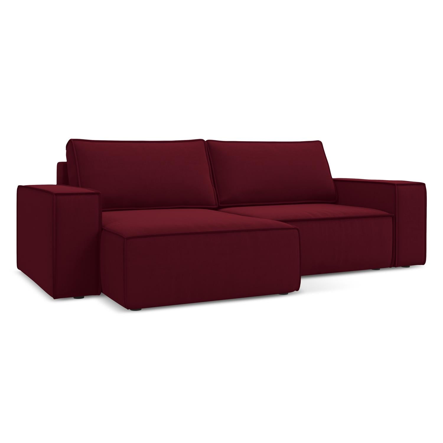 Riviera - Davis - Burgundowy / Lewy