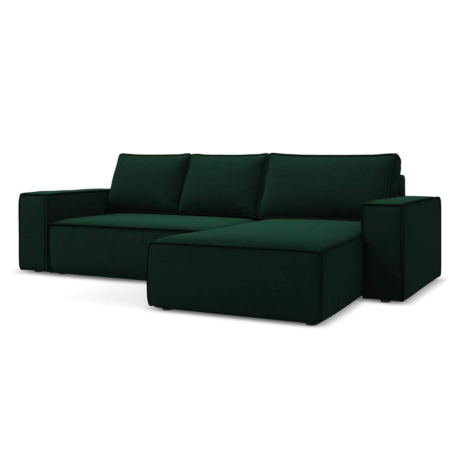 Riviera - Davis - Butelkowa zieleń / Prawy