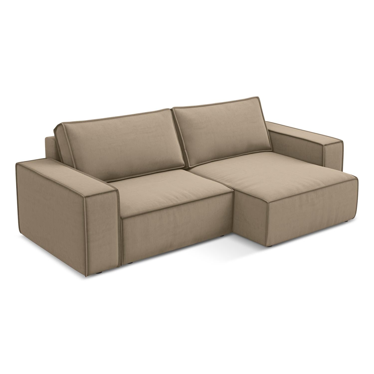 Riviera - Davis - Ciemny beż / Prawy