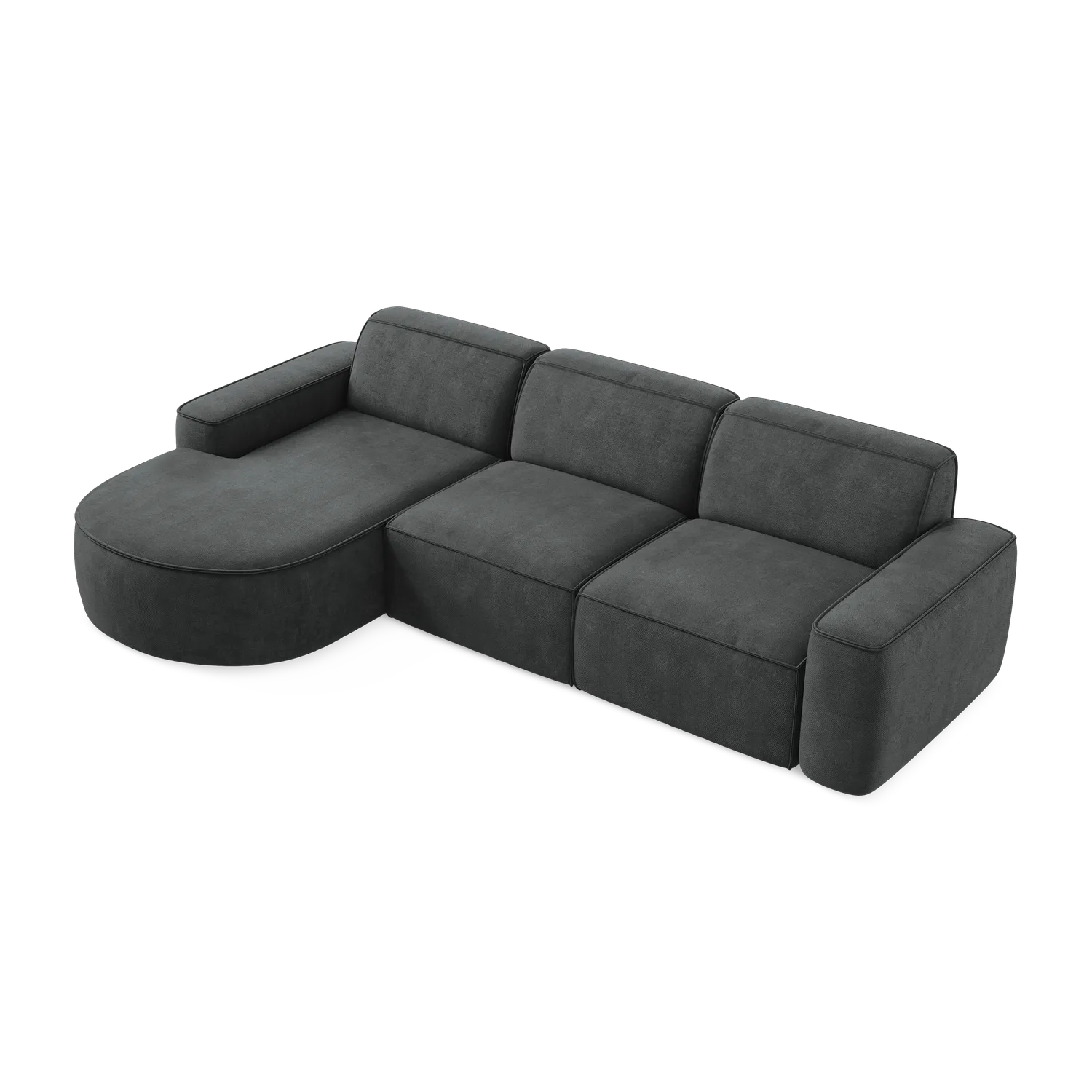 Flow - Sic - Ciemny szary / Lewy