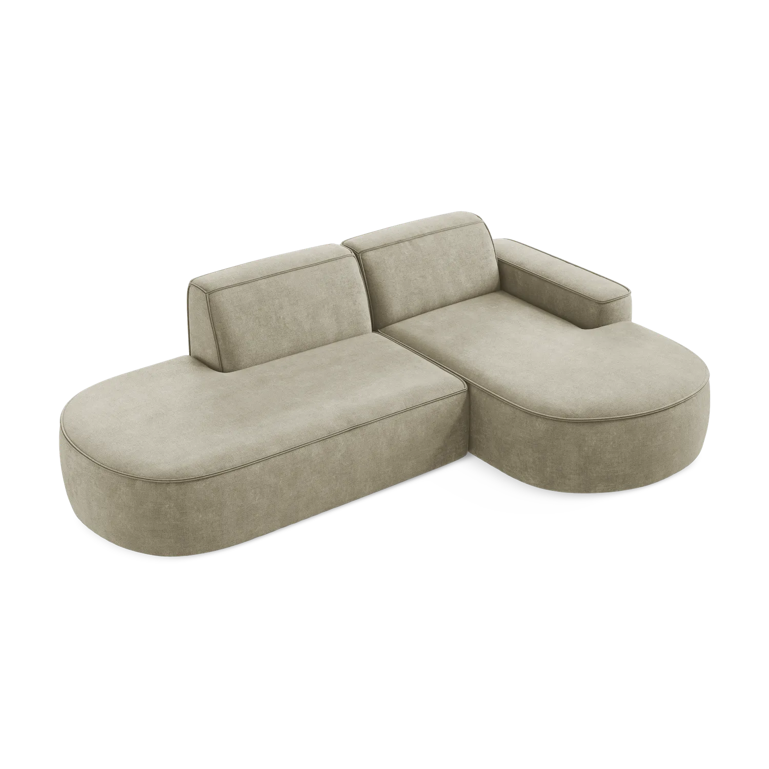 Flow - Sic - Beżowy / Prawy