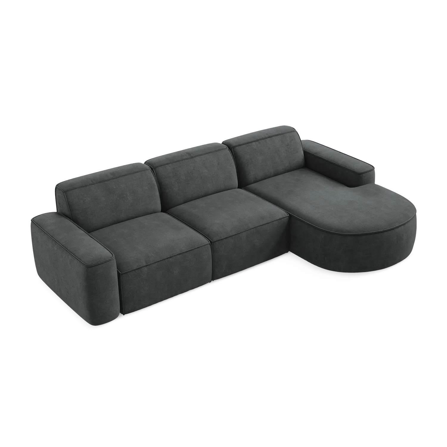 Flow - Sic - Ciemny szary / Prawy