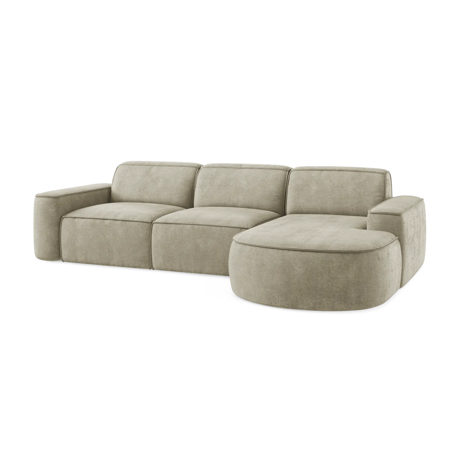 Flow - Sic - Beżowy / Prawy