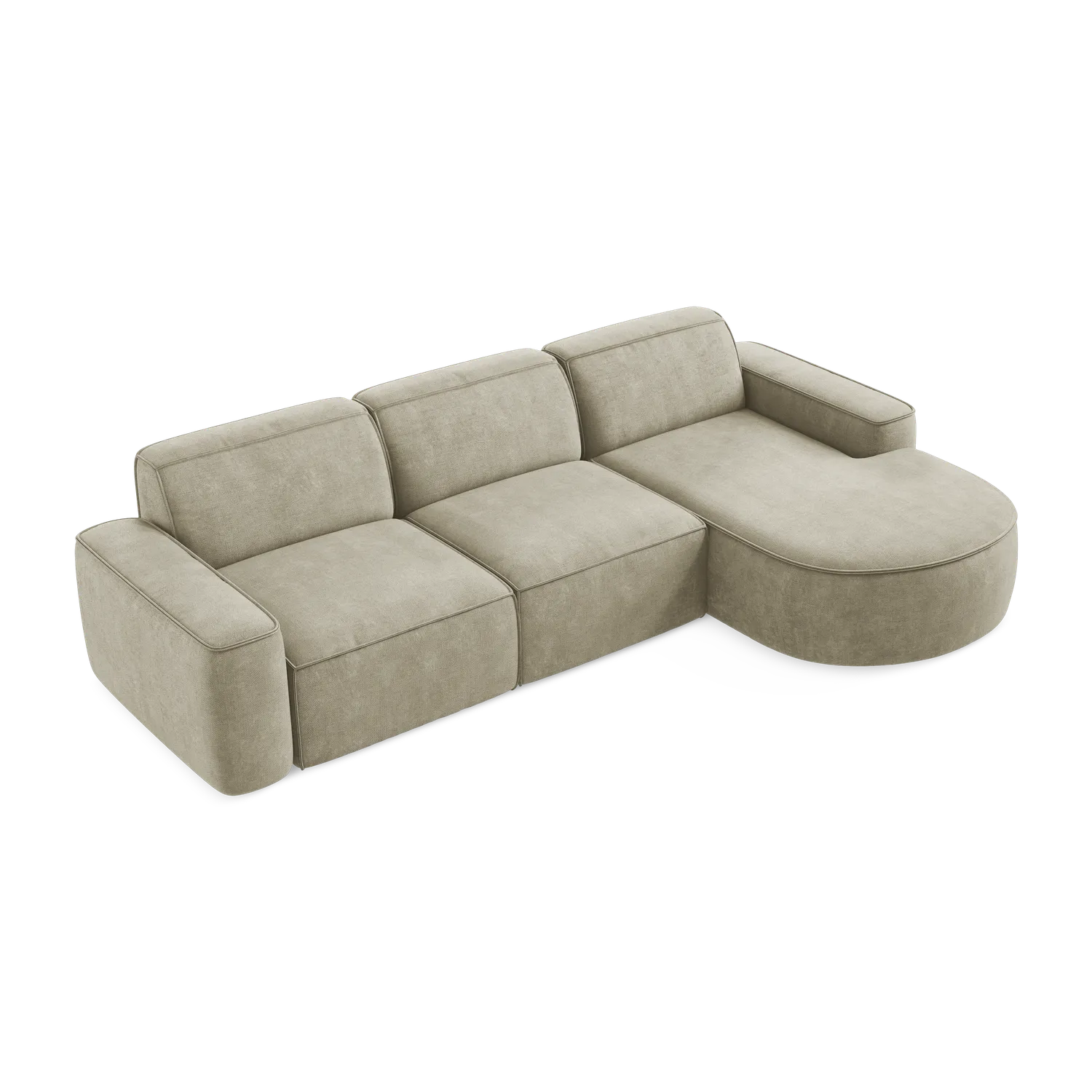 Flow - Sic - Beżowy / Prawy