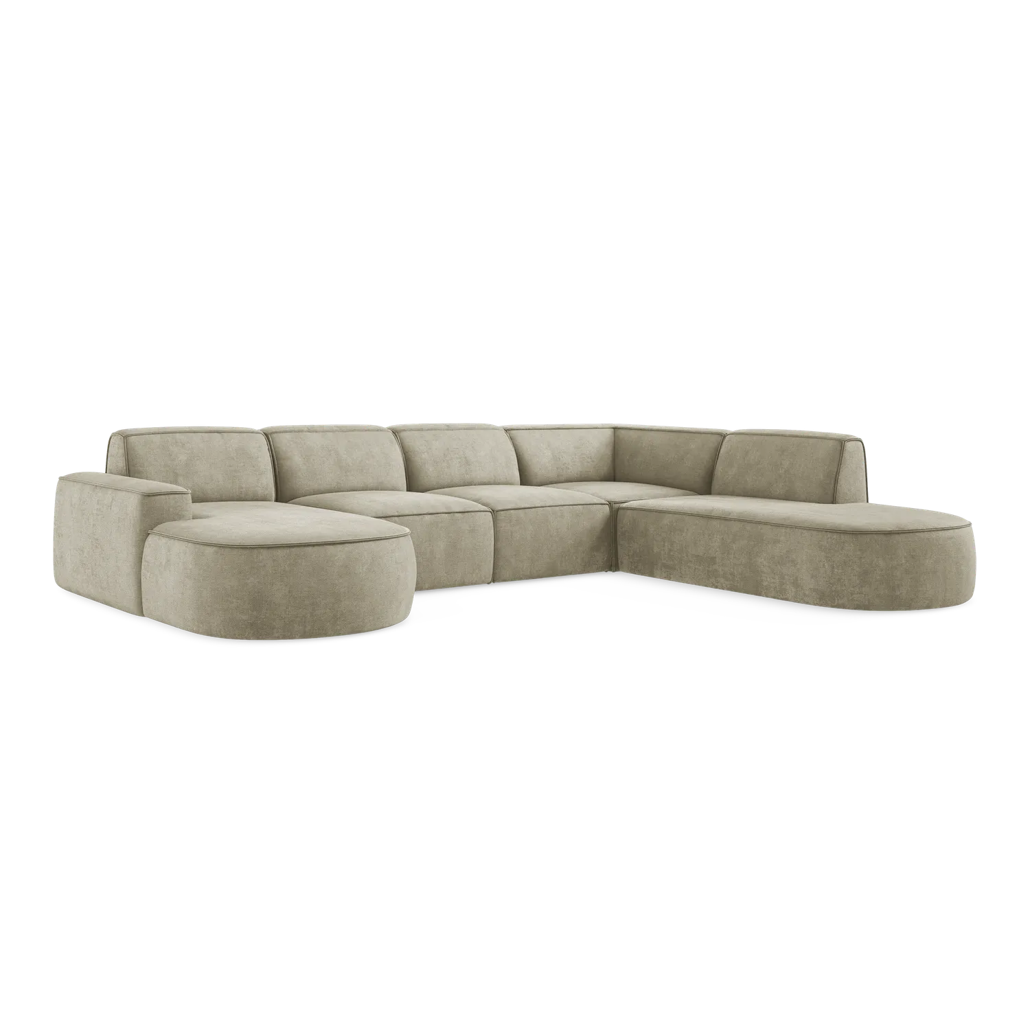 Flow - Sic - Beżowy / Prawy