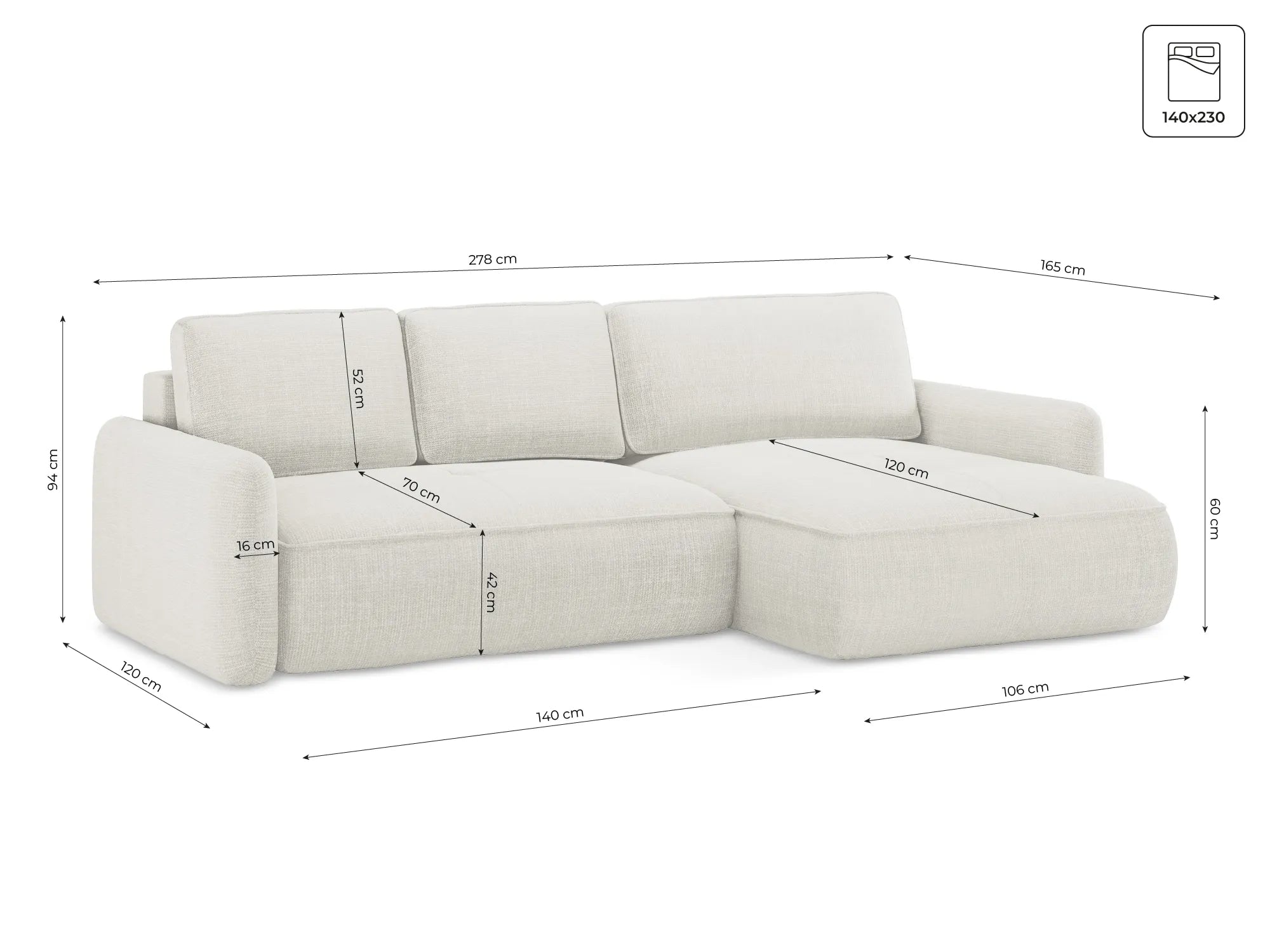 Bjorn - Fabb - Ciemny szary / Prawy