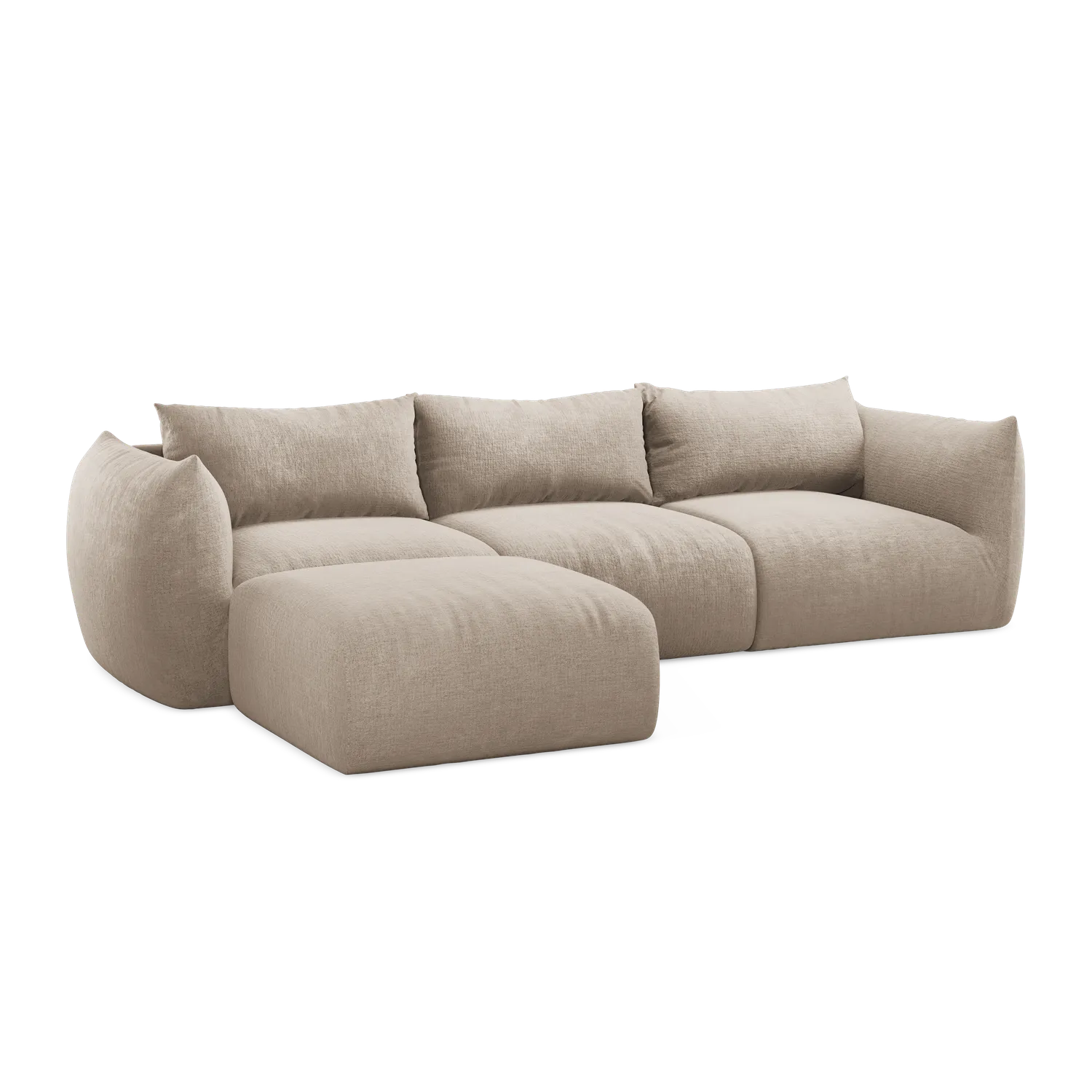 Tresor - Fabb - Ciemny beż / Lewy