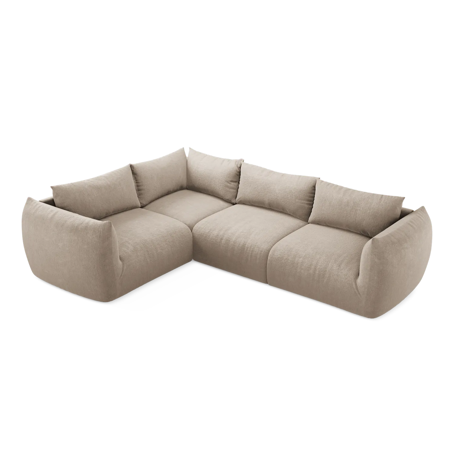 Tresor - Fabb - Ciemny beż / Lewy