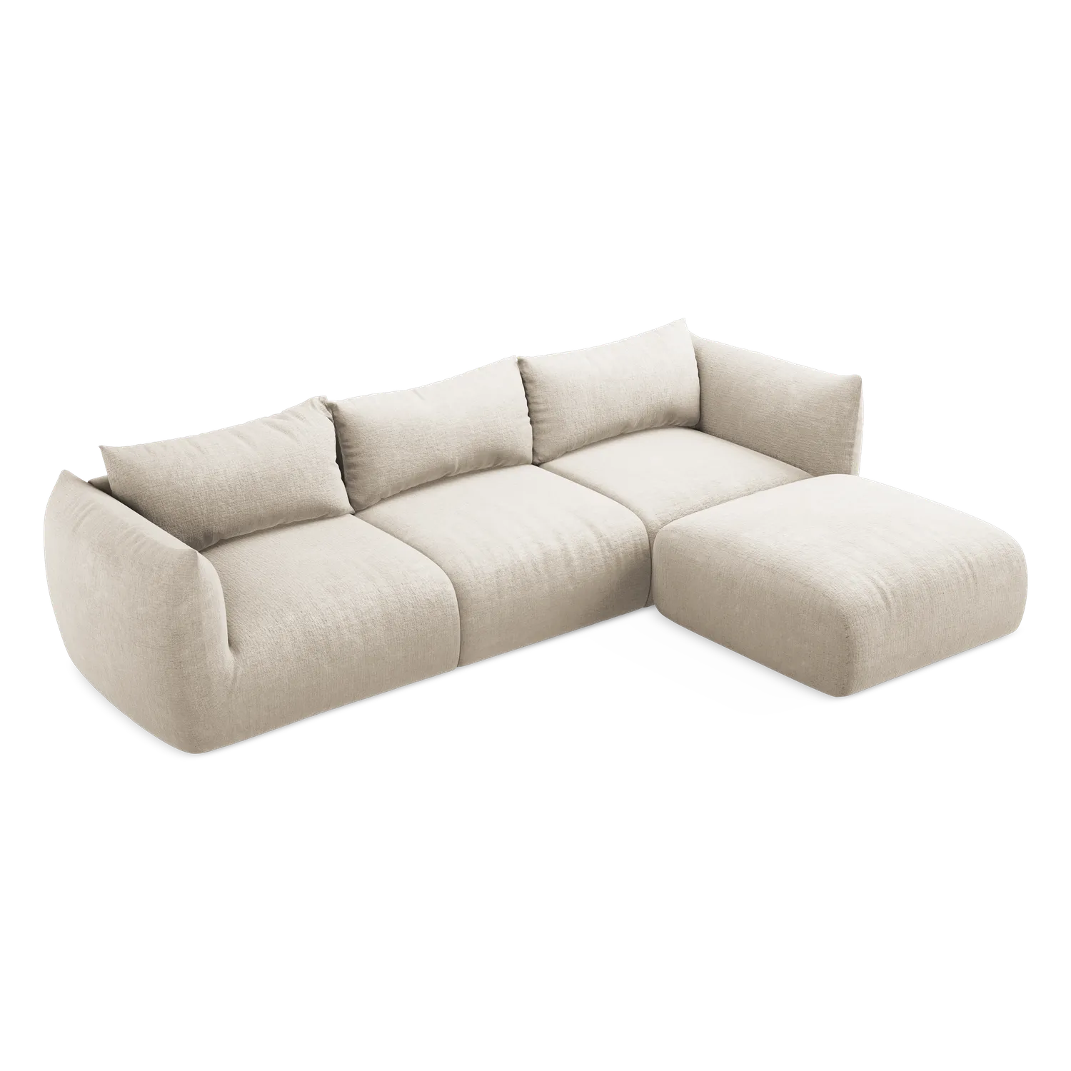 Tresor - Fabb - Jasny beż / Prawy