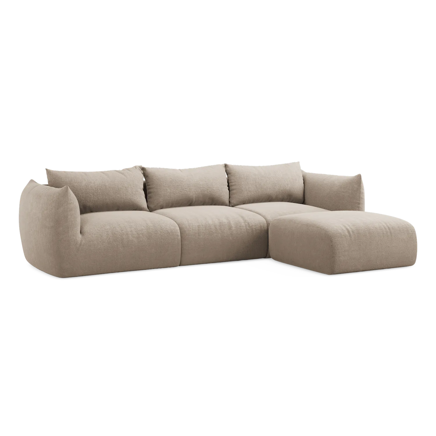 Tresor - Fabb - Ciemny beż / Prawy