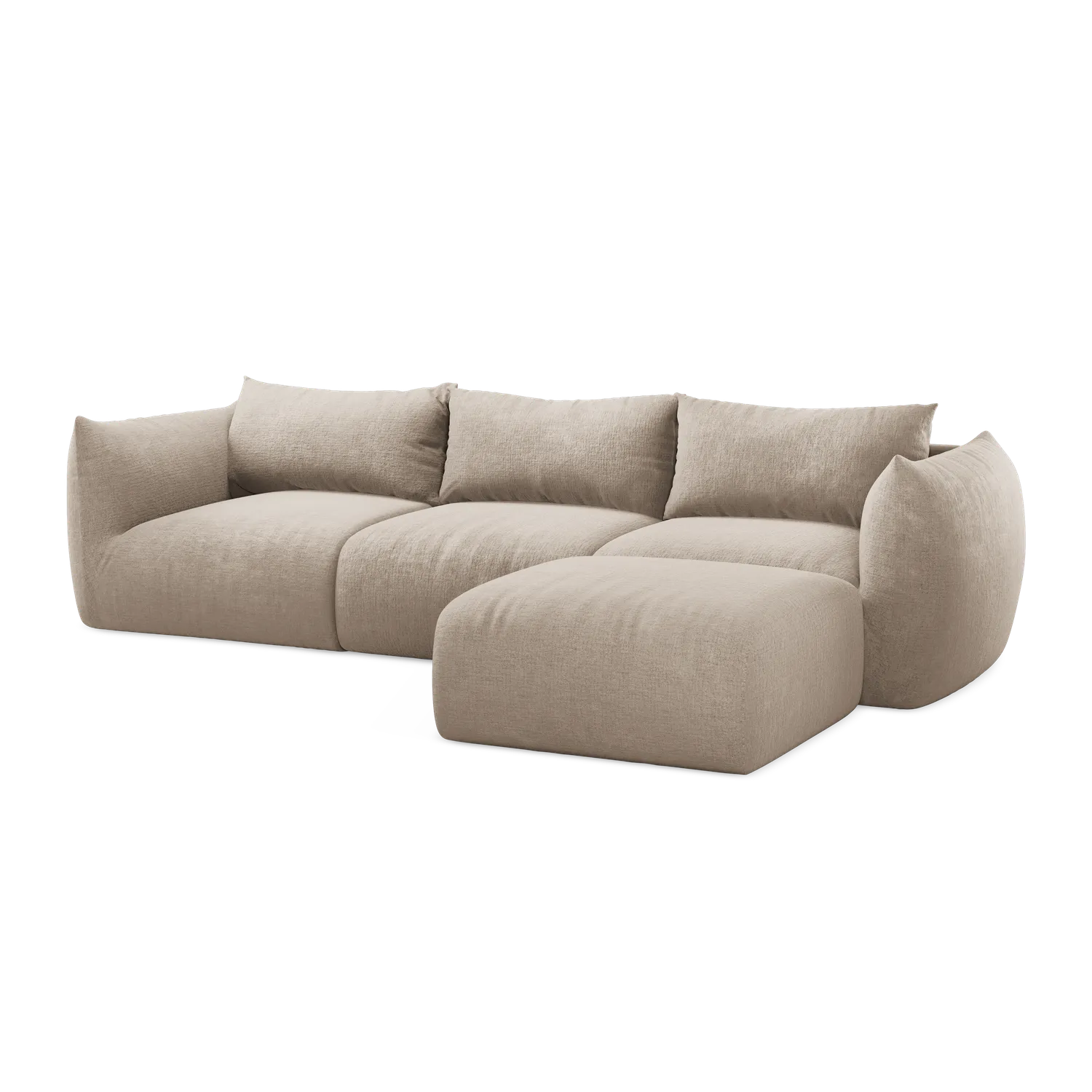 Tresor - Fabb - Ciemny beż / Prawy