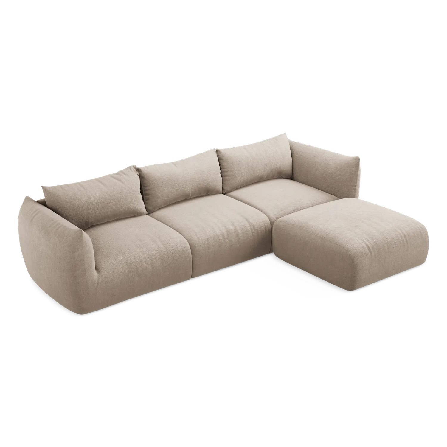 Tresor - Fabb - Ciemny beż / Prawy