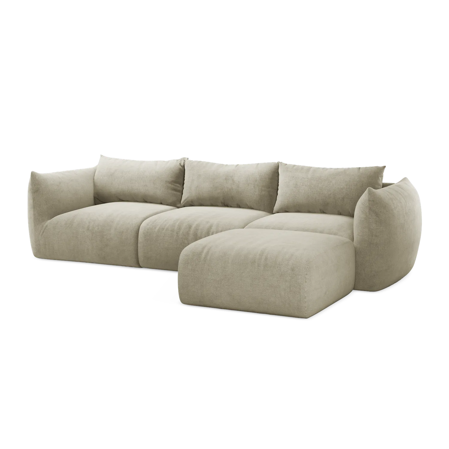 Flow - Sic - Beżowy / Prawy