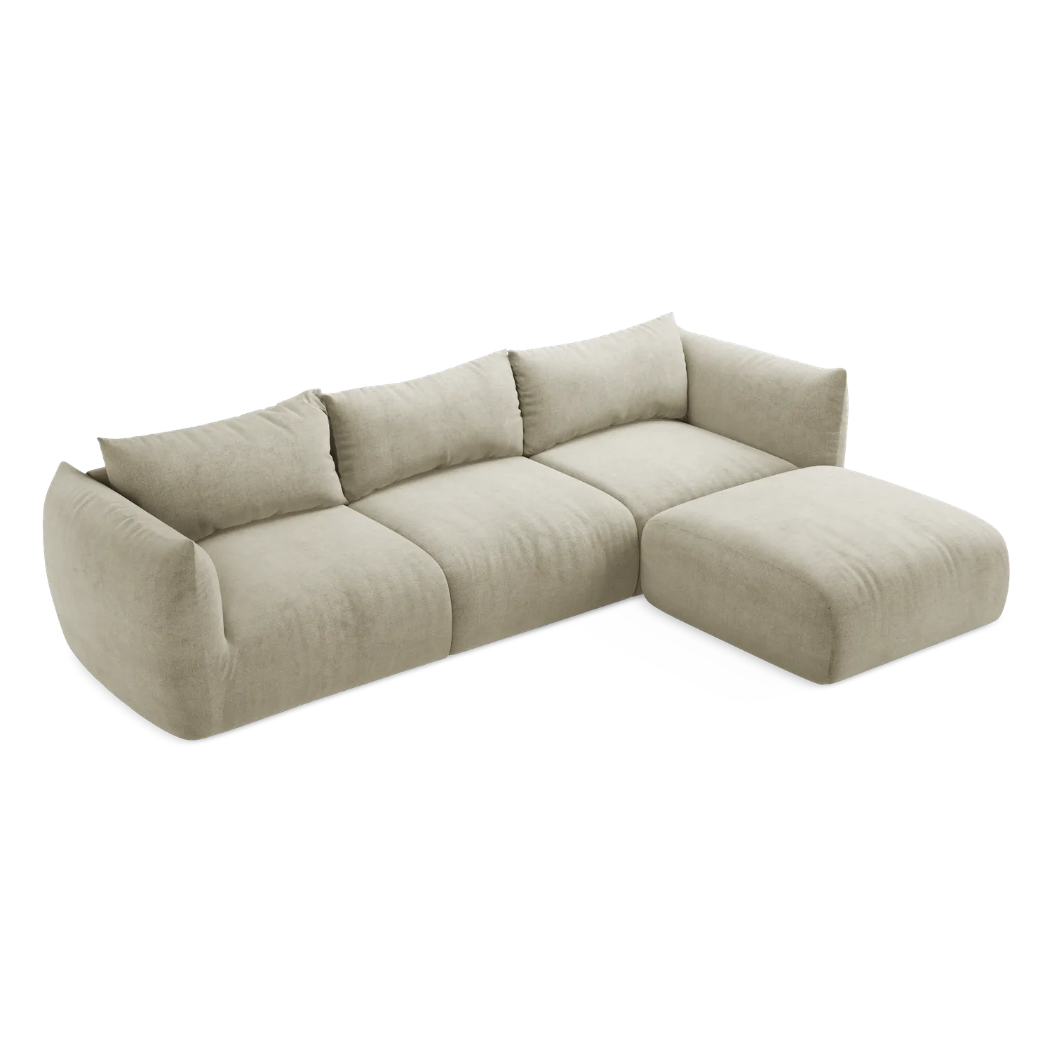 Flow - Sic - Beżowy / Prawy