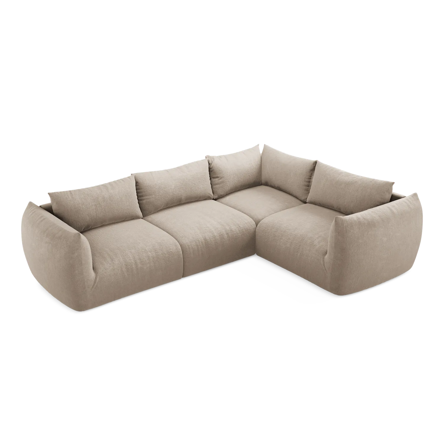 Tresor - Fabb - Ciemny beż / Prawy