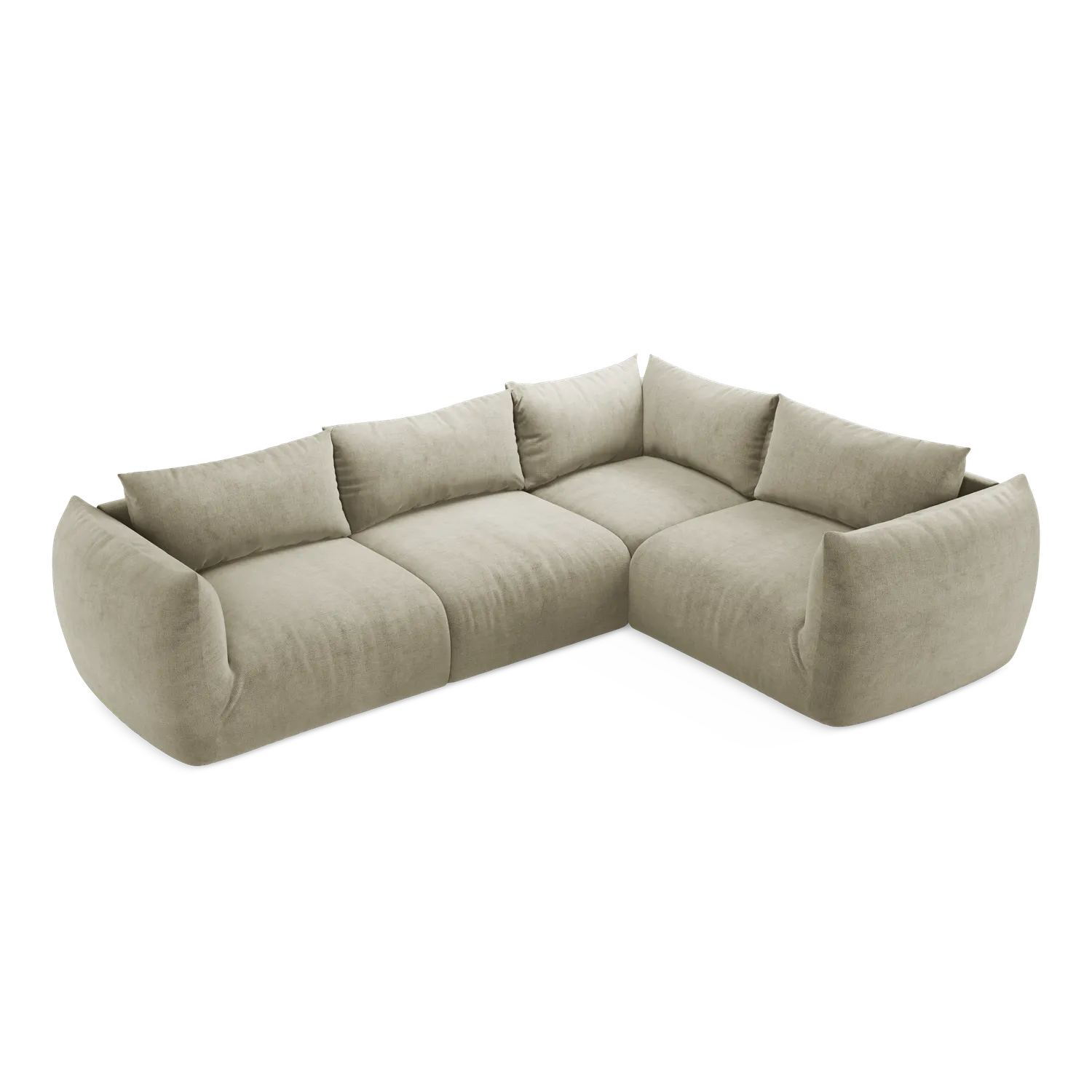 Flow - Sic - Beżowy / Prawy