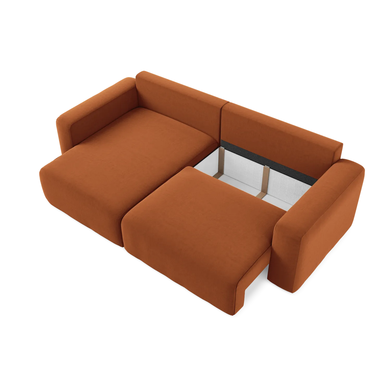 Bluvel - Fabb - Terakota / Lewy