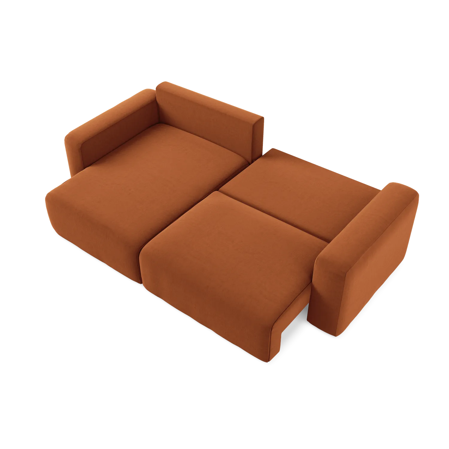 Bluvel - Fabb - Terakota / Lewy