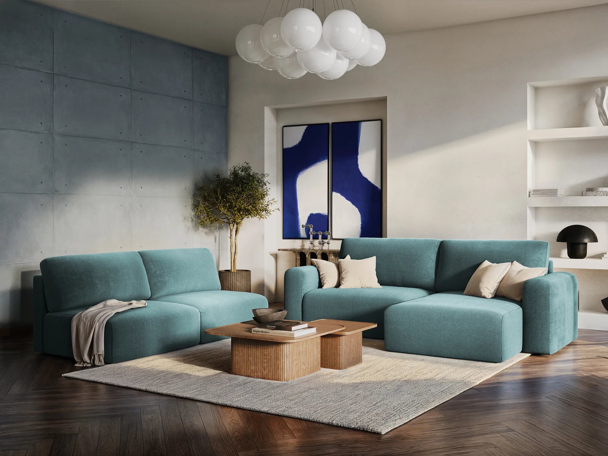 Bluvel - Fabb - Lawendowy / Lewy