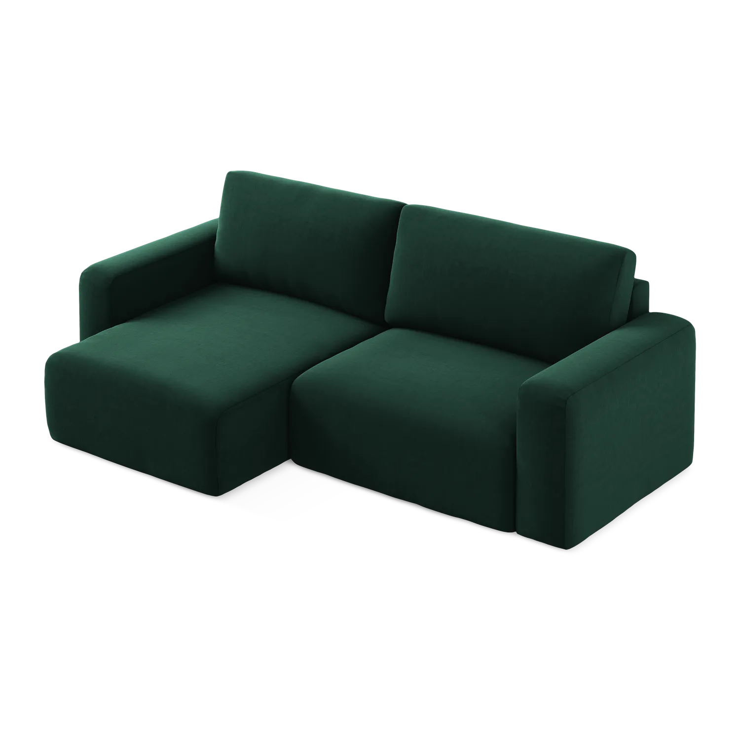 Bluvel - Fabb - Butelkowa zieleń / Lewy