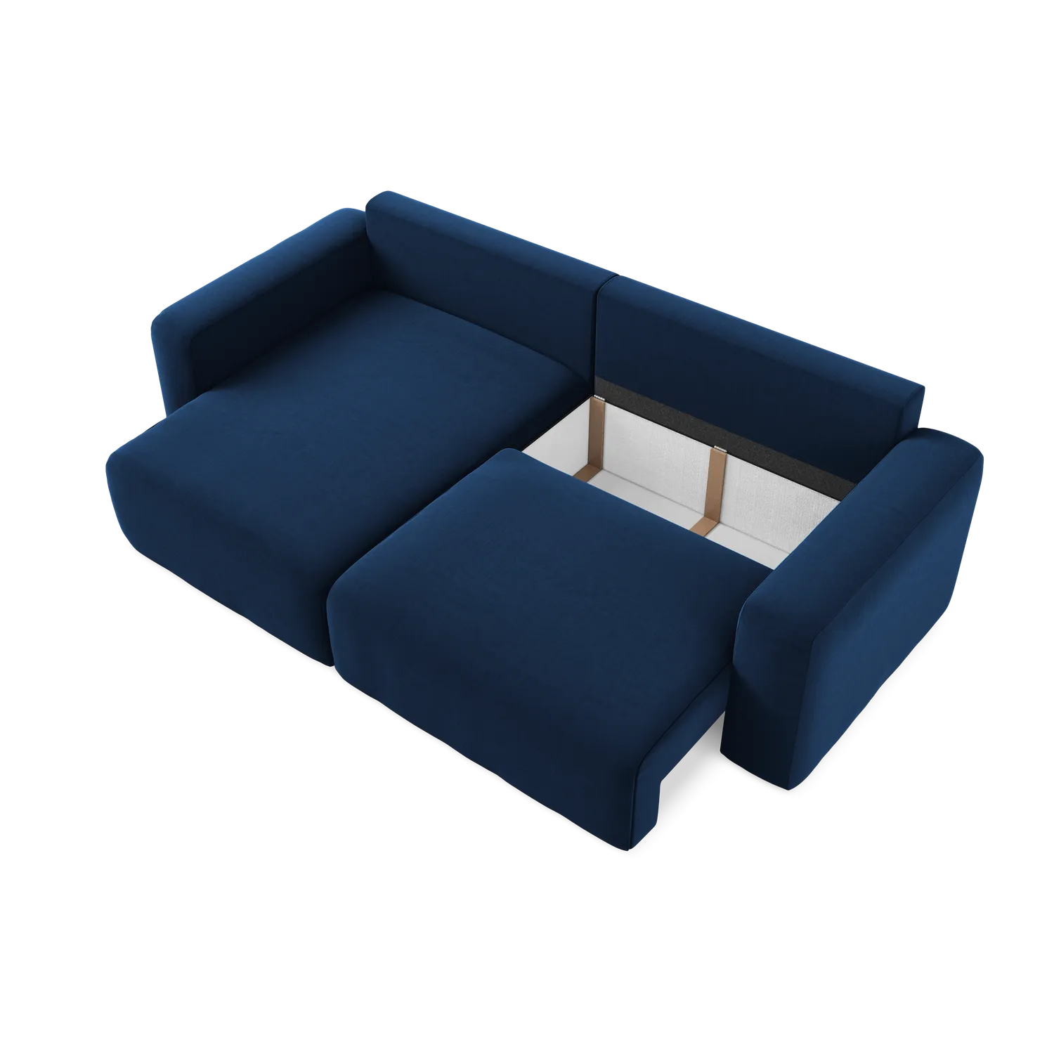 Bluvel - Fabb - Królewski niebieski / Lewy