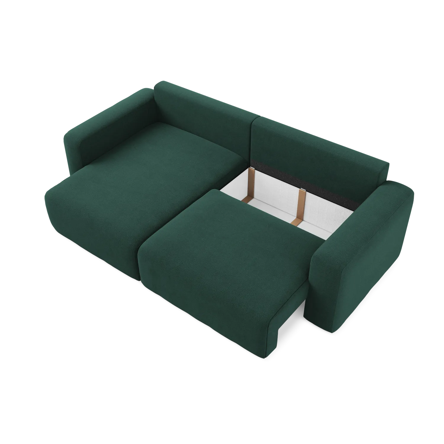 Point - Davis - Butelkowa zieleń / Lewy