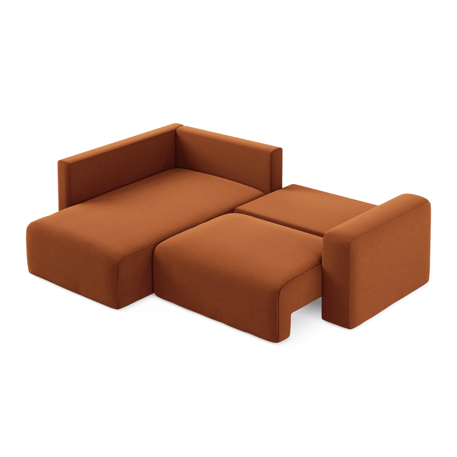 Bluvel - Fabb - Terakota / Lewy