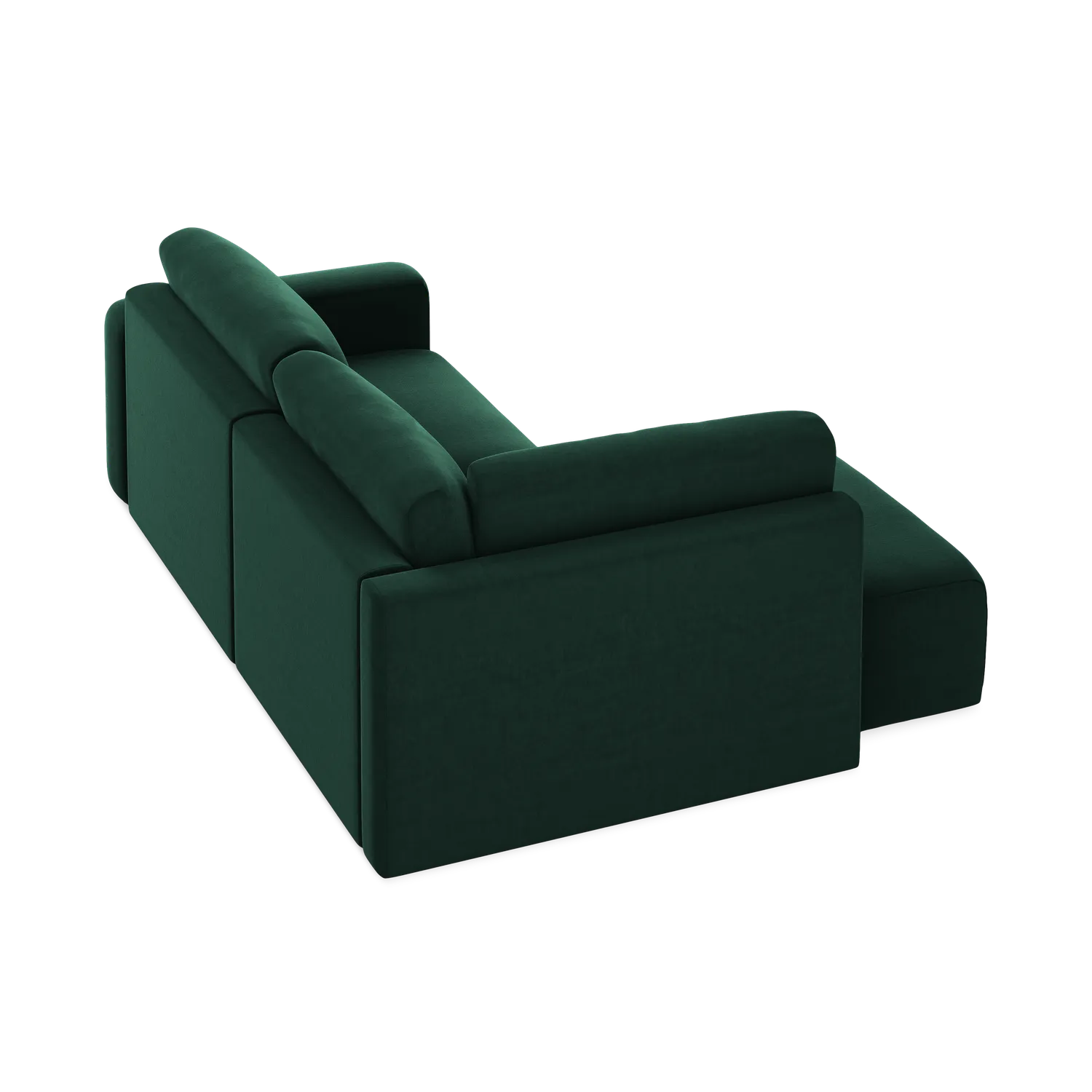 Bluvel - Fabb - Butelkowa zieleń / Lewy