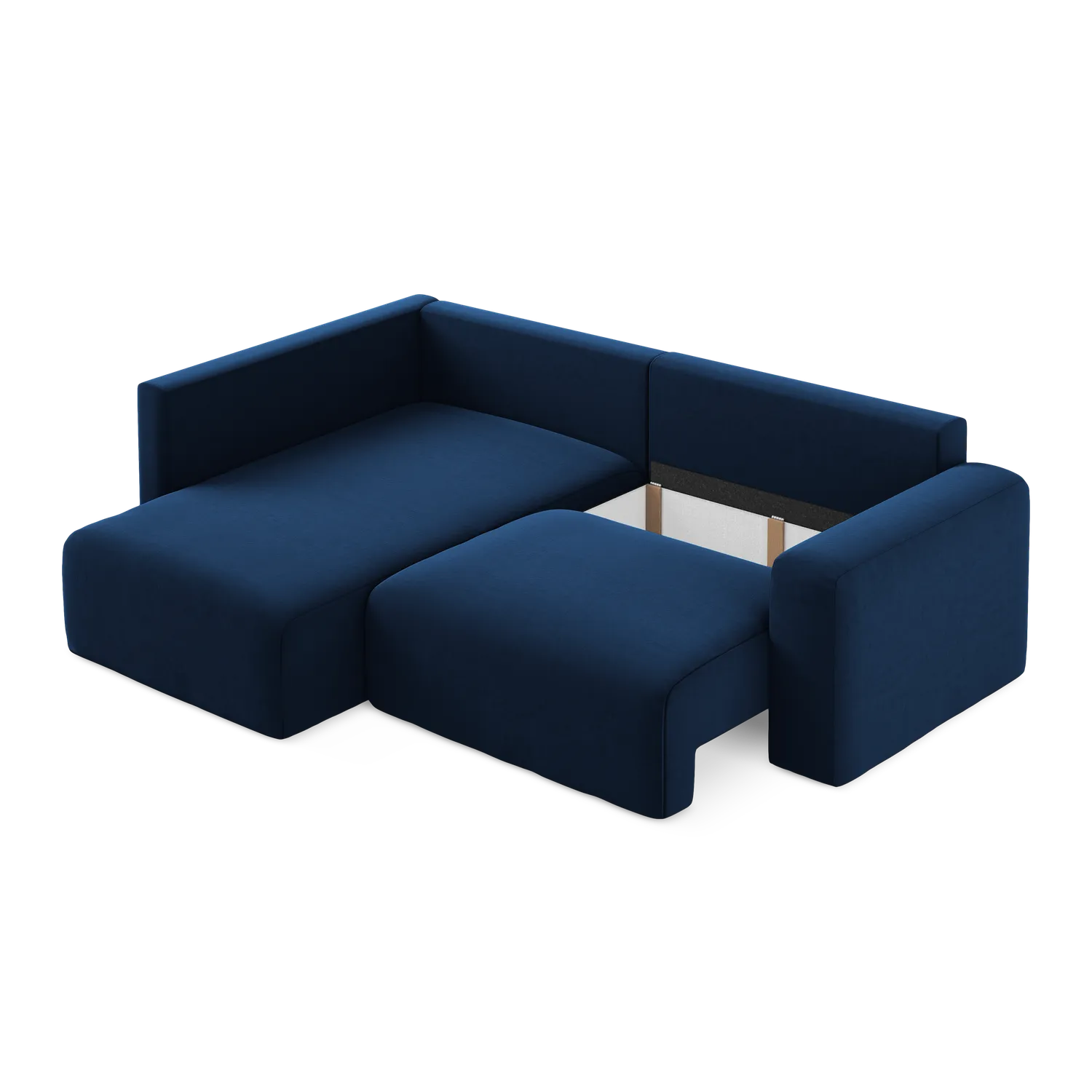 Bluvel - Fabb - Królewski niebieski / Lewy