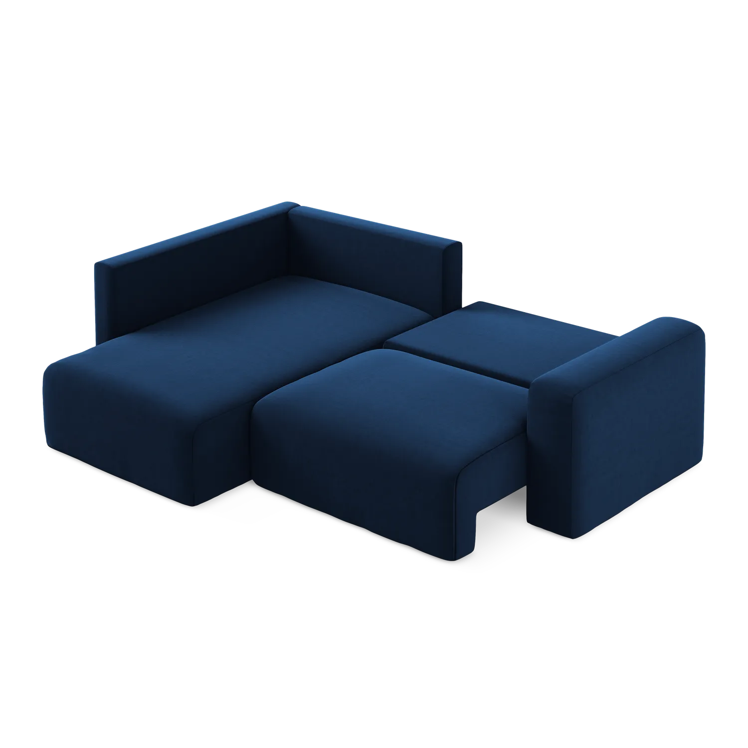 Bluvel - Fabb - Królewski niebieski / Lewy