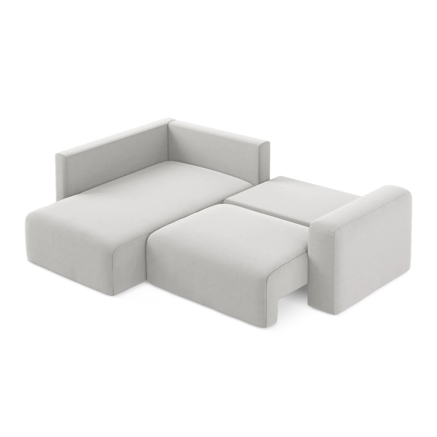 Bluvel - Fabb - Srebrny / Lewy