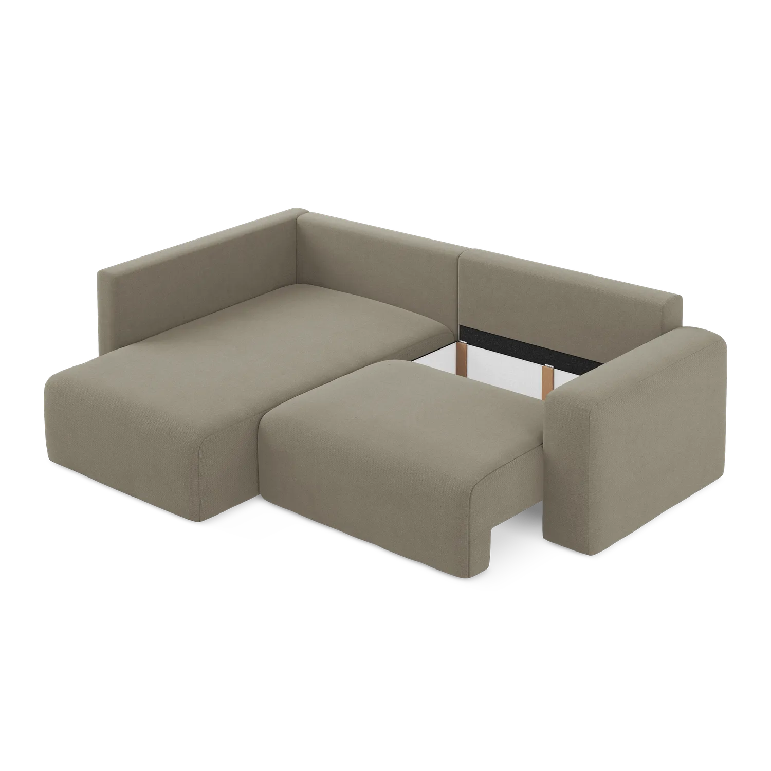 Point - Davis - Ciemny beż / Lewy