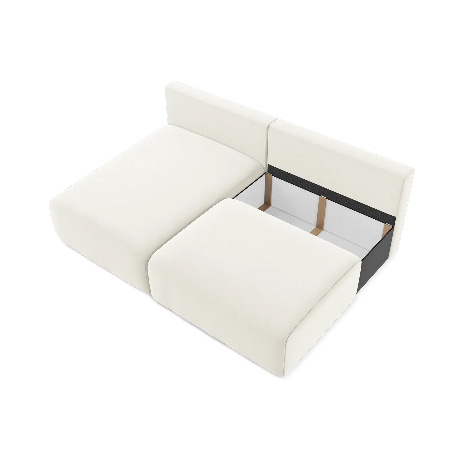 Bluvel - Fabb - Jasny beż / Lewy