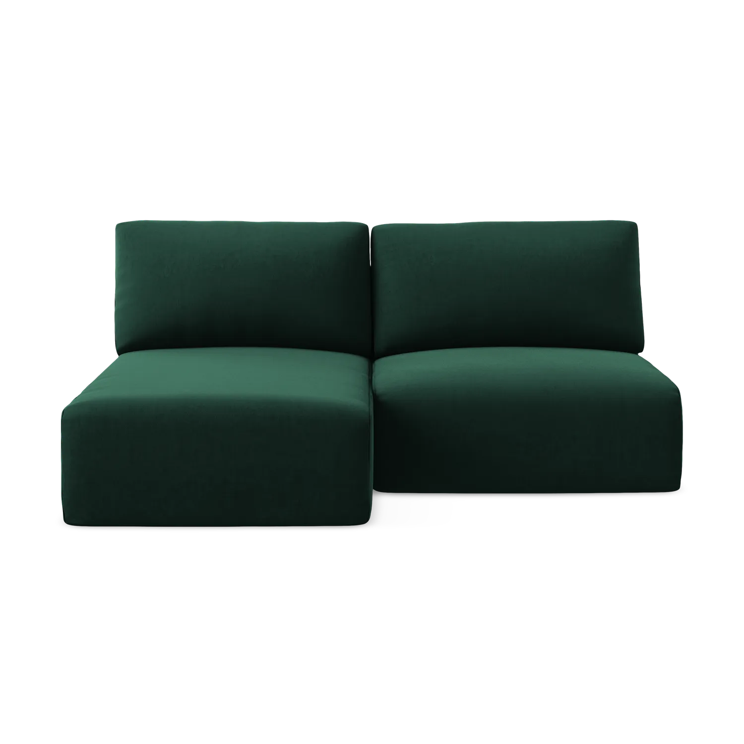 Bluvel - Fabb - Butelkowa zieleń / Lewy