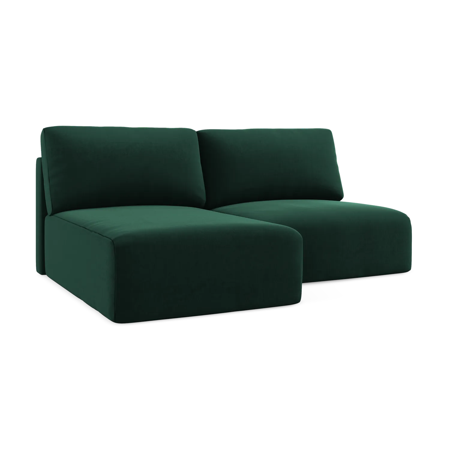 Bluvel - Fabb - Butelkowa zieleń / Lewy