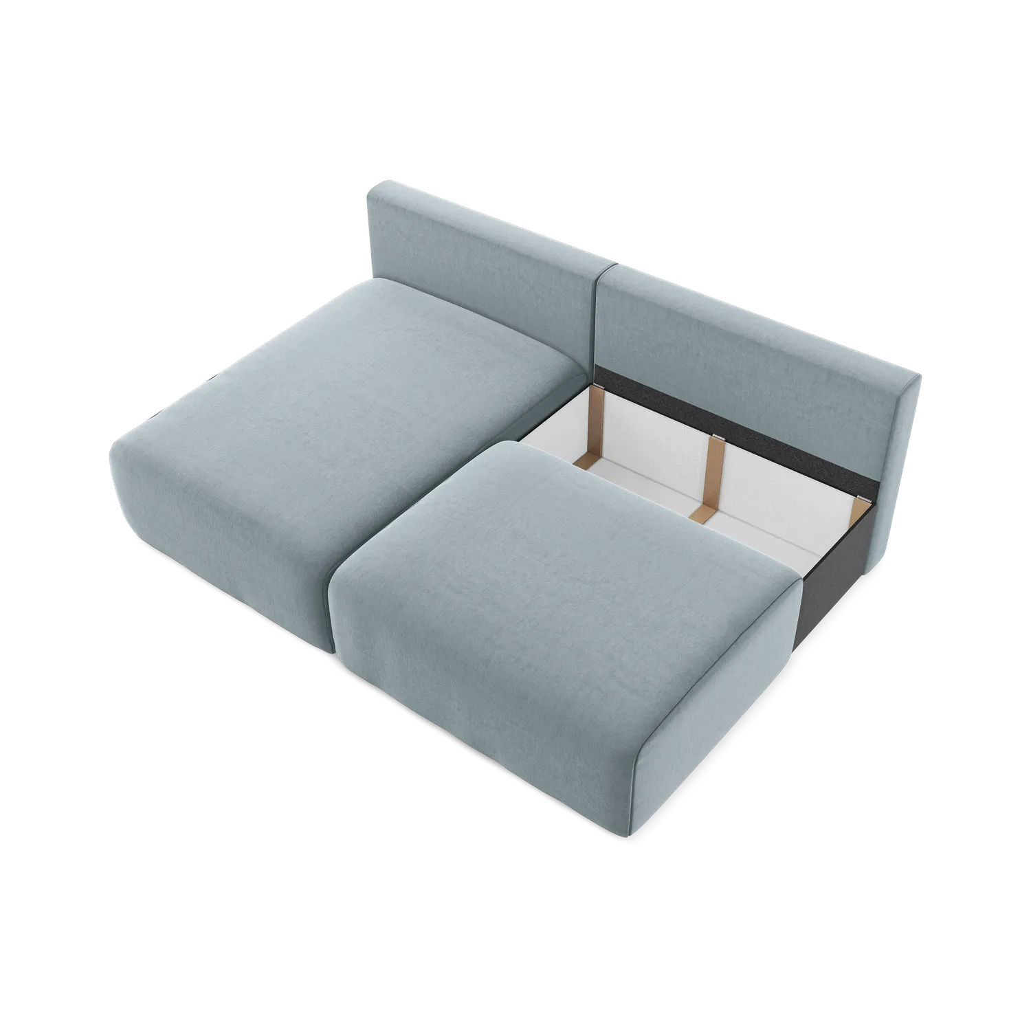 Bluvel - Fabb - Jasny niebieski / Lewy