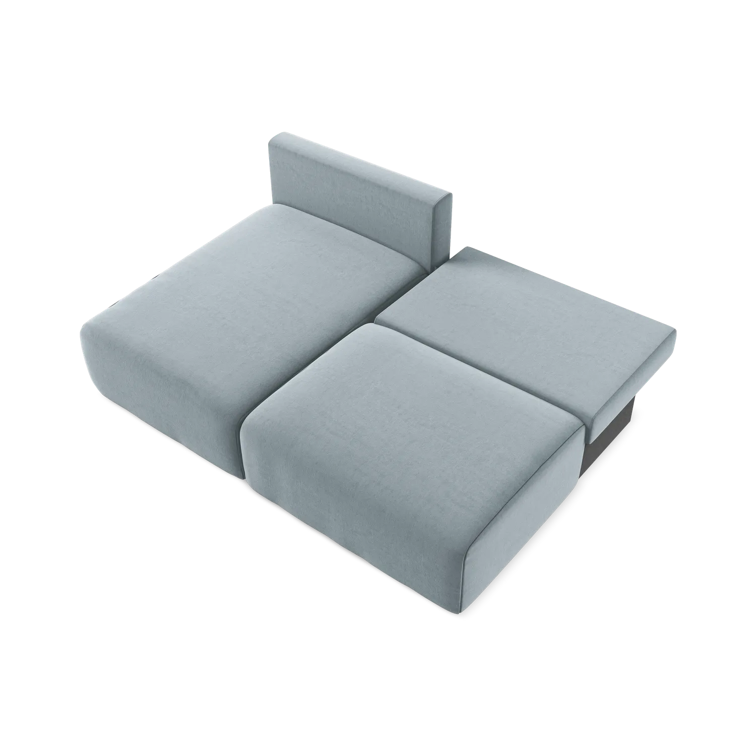 Bluvel - Fabb - Jasny niebieski / Lewy