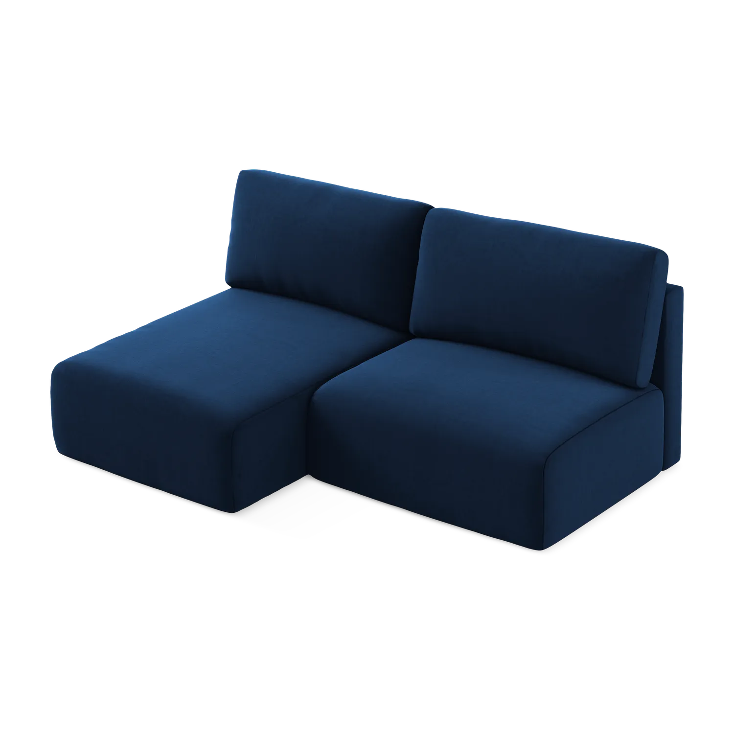 Bluvel - Fabb - Królewski niebieski / Lewy