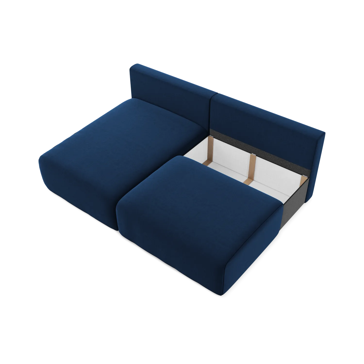 Bluvel - Fabb - Królewski niebieski / Lewy